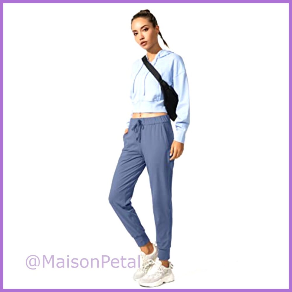 Polyamide Elastane Joggers With Deep Pockets Draw… - image 5